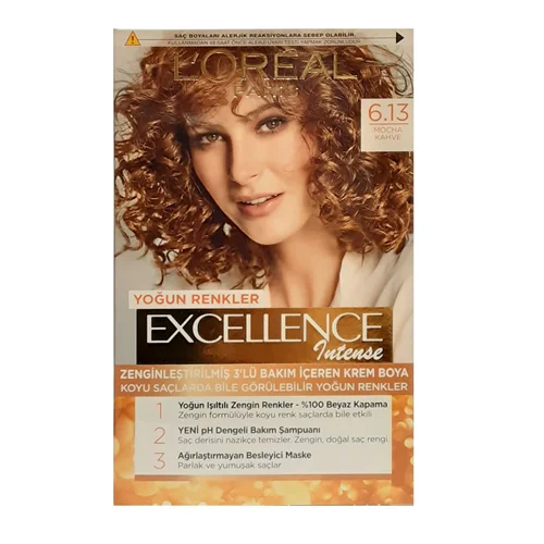 کیت رنگ مو لورآل شماره Excellence 6.13