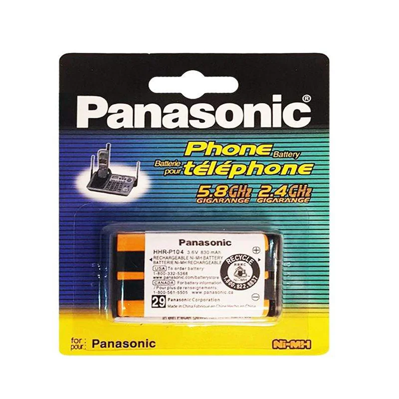 باتری تلفن بی سیم پاناسونیک کد HHR-P104